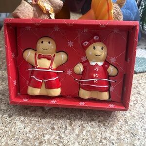 Gingerbread Salt and Pepper Shakers